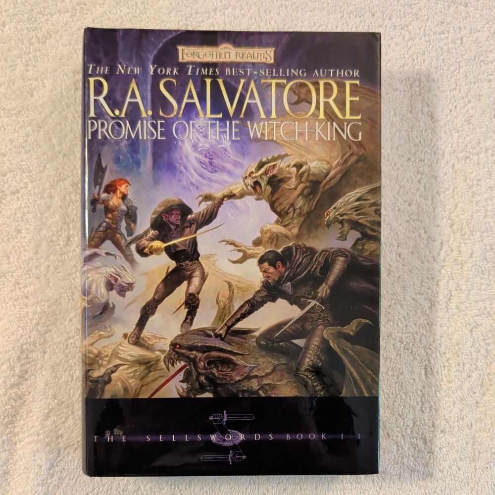 Promise of the Witch King R. A. Salvatore HC 1st Ed 1st Print 2005 Book